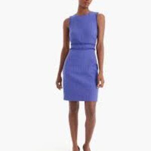 J. Crew Tweed Sheath Dress, Blue